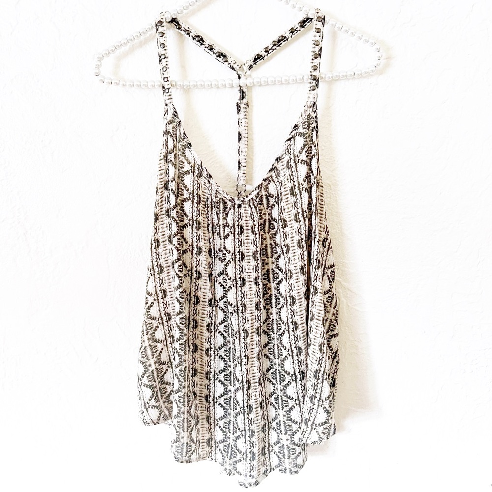 NWT Amuse Society Beach Daze Studded Tank - Picture 3 of 7